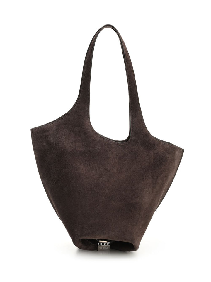 The Attico La Scoop Shoulder Bags - Brown | 6ff095f4c08d83df8680706cfaec4b0c2532c65f