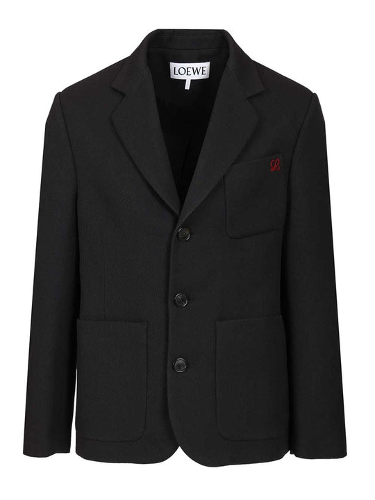 Wool Jacket Jackets Blue