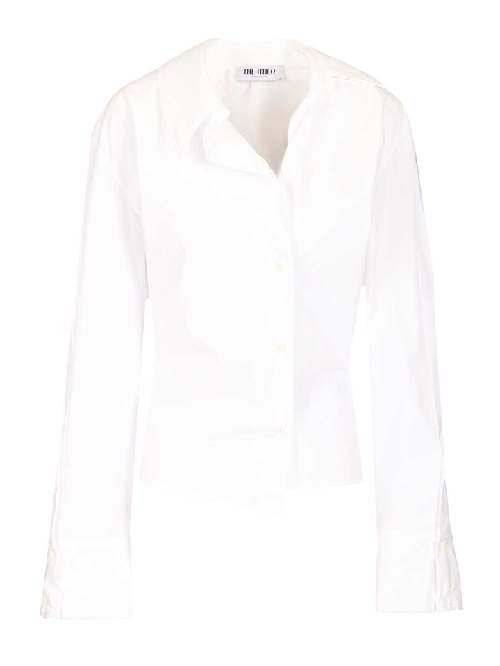 The Attico Poplin Shirt Shirts - White | 5b43b92802dcd93d9ce799067e35c67bdd576f14