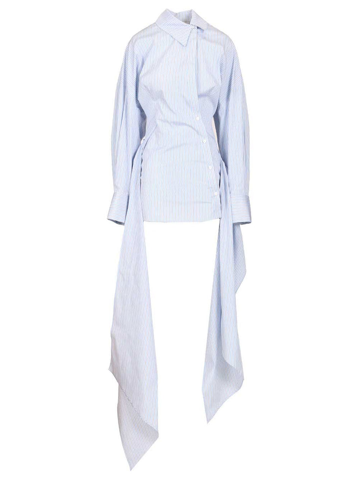 The Attico Mini Dress Dresses - Light blue | e394679c0aae47e6f9729bc7b744186393be5fab
