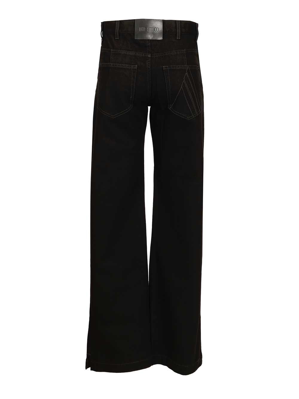 The Attico Cotton Jeans - Black | c0cf0e8c7d04b4193ebfeb6eb0db617b65dd31ed