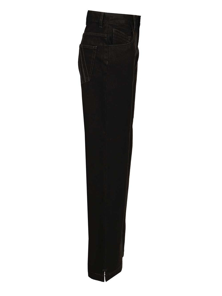 The Attico Cotton Jeans - Black | 6098a841d1c0ae5f6cba63bc4a7d0d0e75ccd6a4