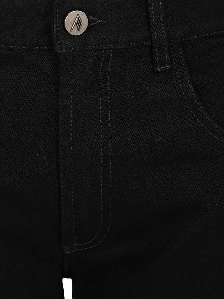 The Attico Cotton Jeans - Black | 9189cbc41bf529f4e548ffd6c1930649b9ba4c5b