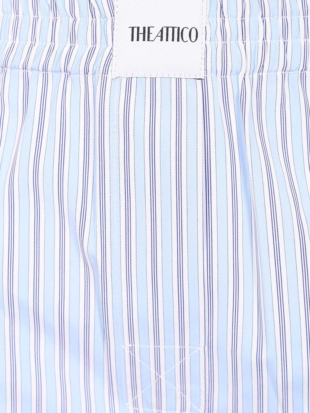 The Attico Cotton Shorts Trousers - Light blue | ec22363e4e492448ddcf09f4521584cefd4e26ae