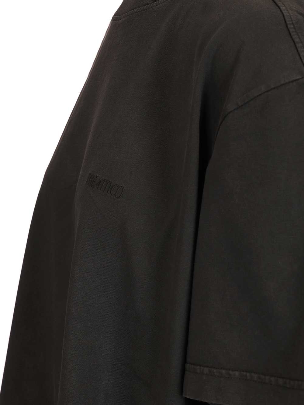 The Attico Light Jersey T-Shirt - Black | 854c84e2190525d67237150637280a8ec620386c