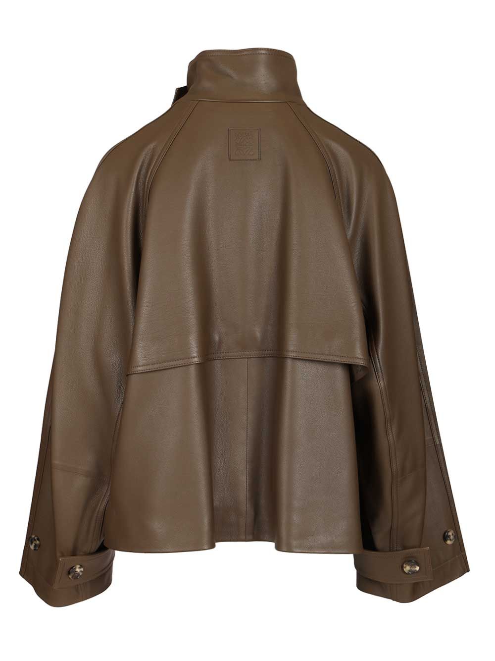 Loewe Short Parka Jackets - Green | b0707d763182c5113d3964063dd28029562f8db4