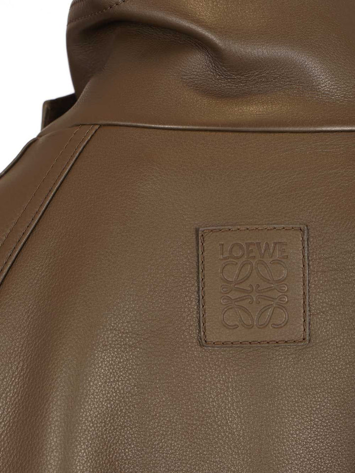 Loewe Short Parka Jackets - Green | 2158014a55bc3e2167212fc1640eb2b9357ec8f2