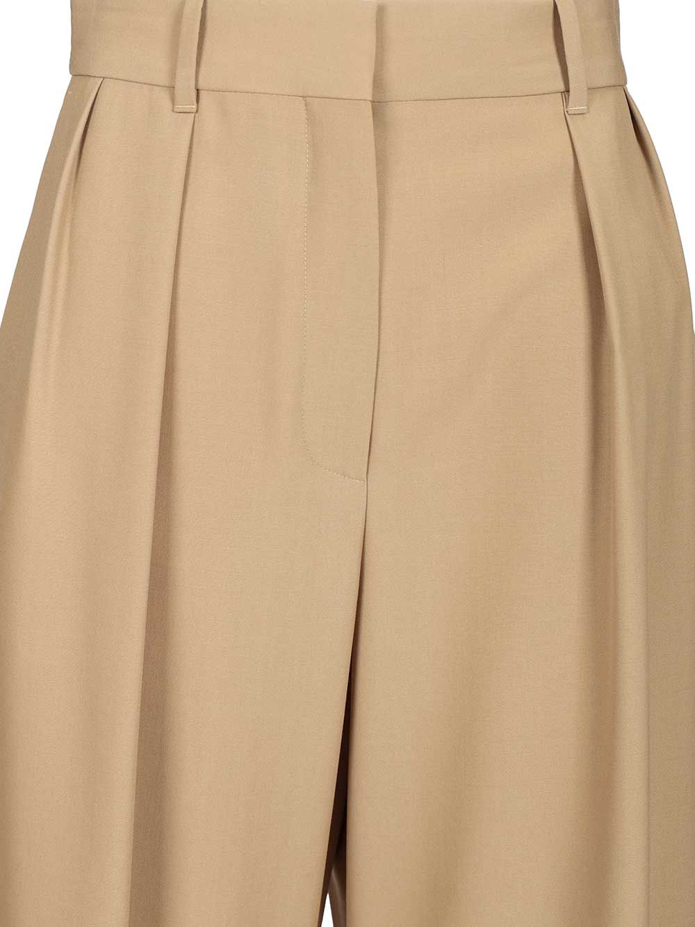 Loewe Barrel Trousers - Beige | 06926389a5b26a1f3d10417800d1b42c0ada749c