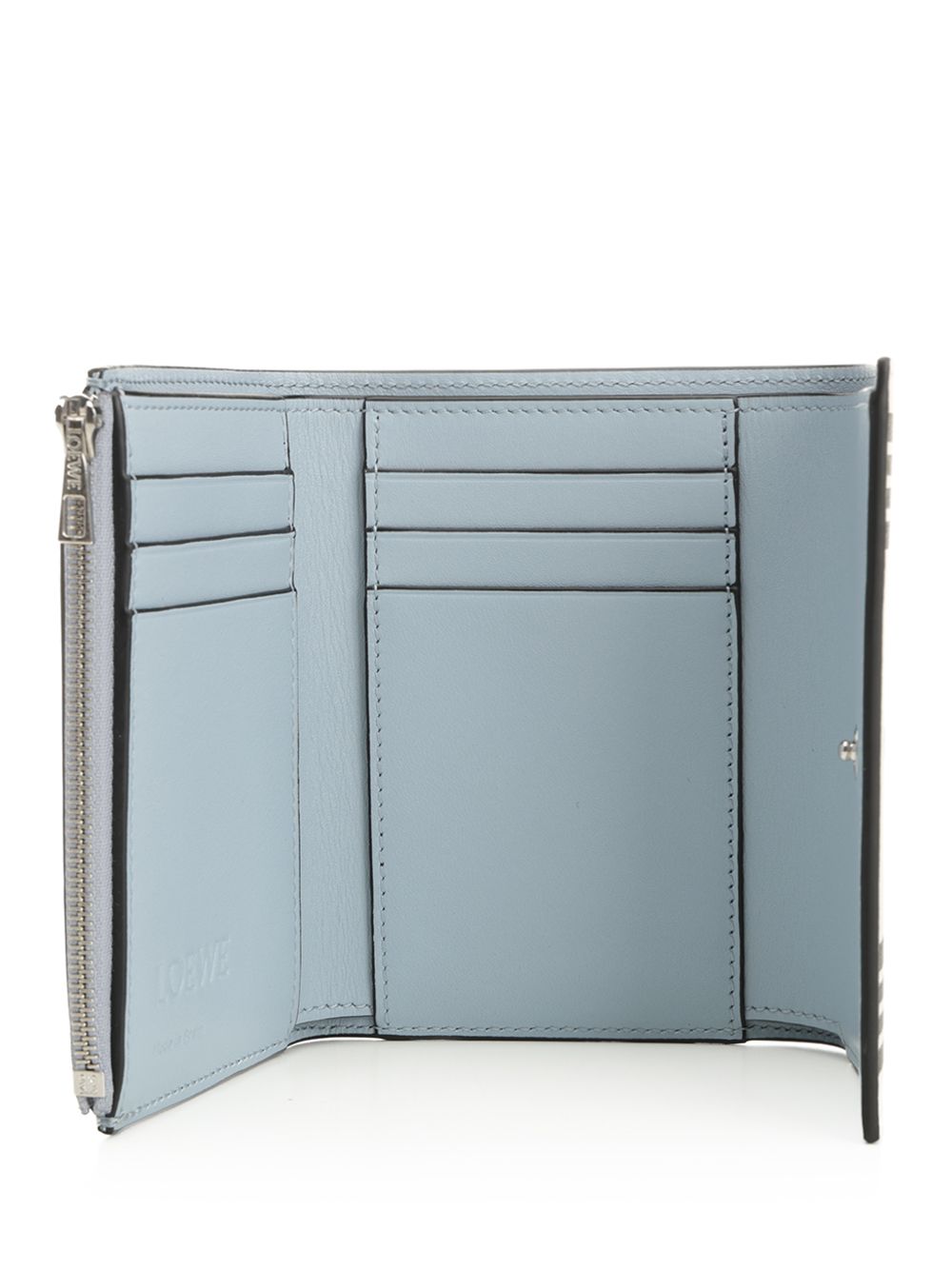 Loewe Futurist Cat Small Vertical Wallet Wallets - White | e805b44fbe055b33a4e52ec48ff43ace6cbc0493