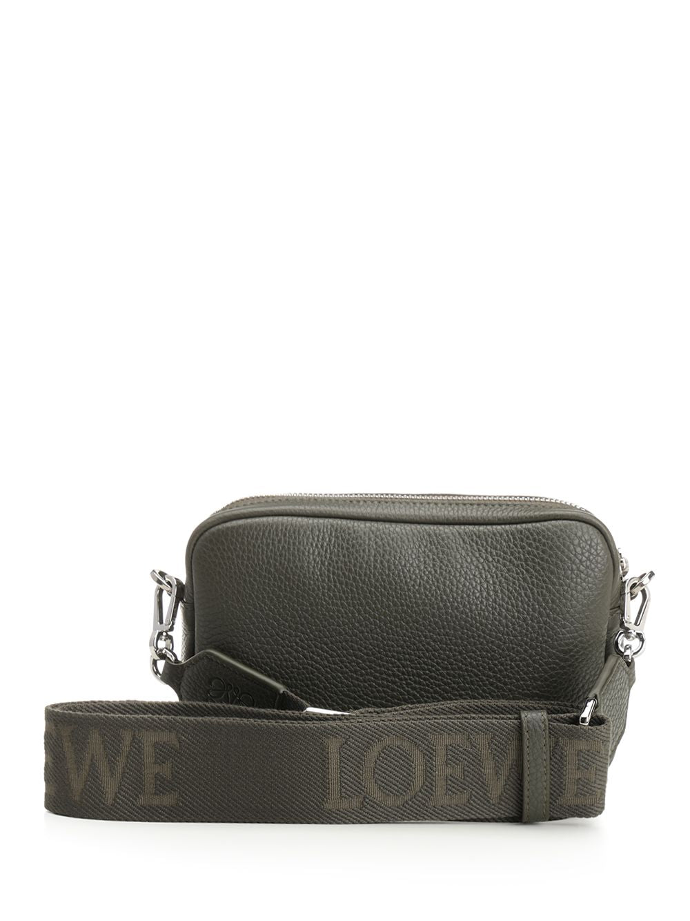 Loewe Messenger Pebble Crossbody Bags - Green | 8e5b75cbe39686d0d1de4f58a56f12ecd677f7d8