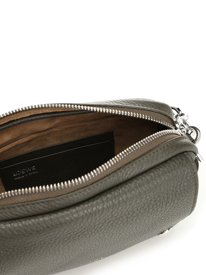 Loewe Messenger Pebble Crossbody Bags - Green | 94255082b2fba763dfbf4cfd67f8a67d173f7adf