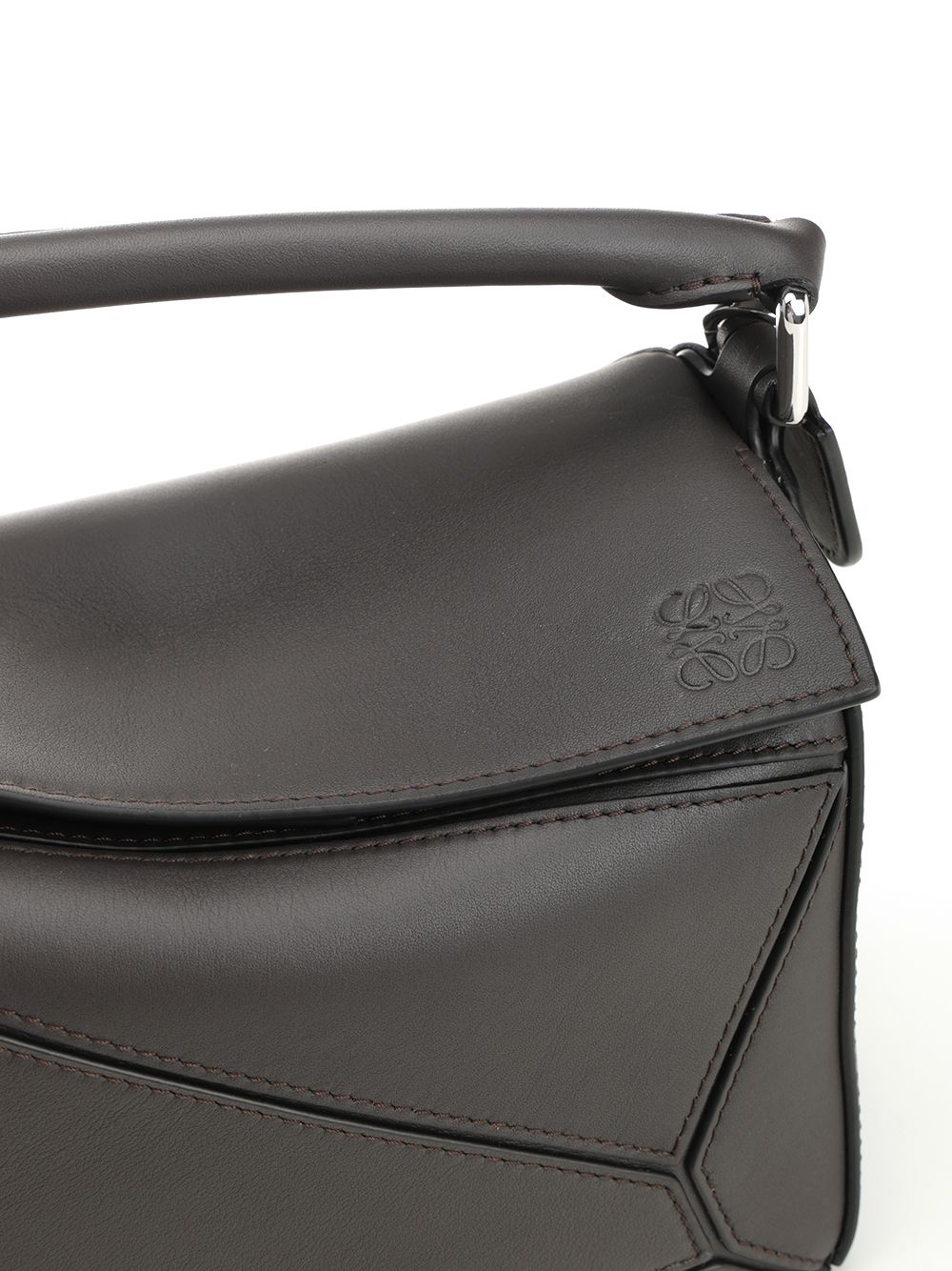 Loewe Puzzle Futurist Cat Handbags - Brown | 30506683346d90c3d90dc05a1a3bc79f07aaf57a