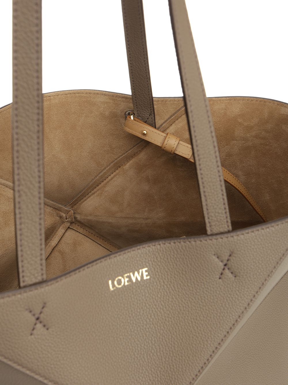 Loewe Puzzle Fold Crossbody Bags - Brown | 4e898ef570217edcbe7658c459cdb21834157f58