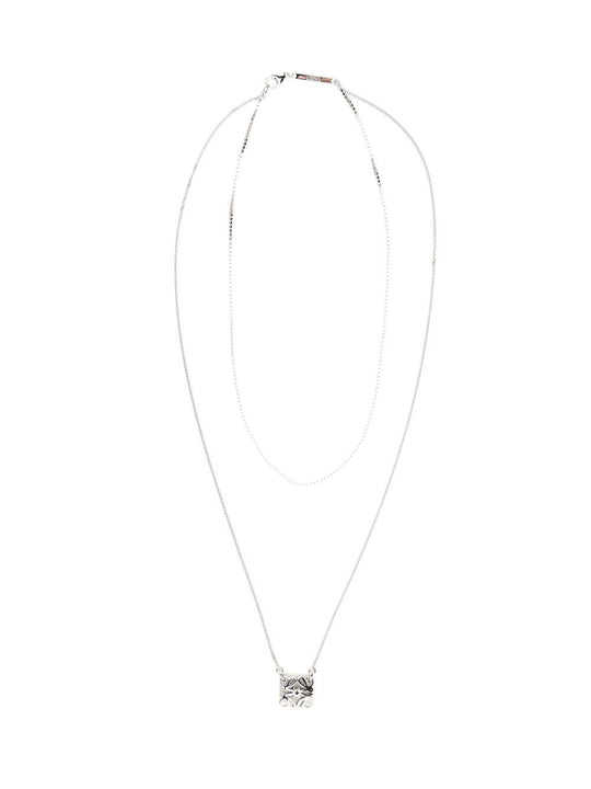Anagram Bombé Necklace Jewelry Silver