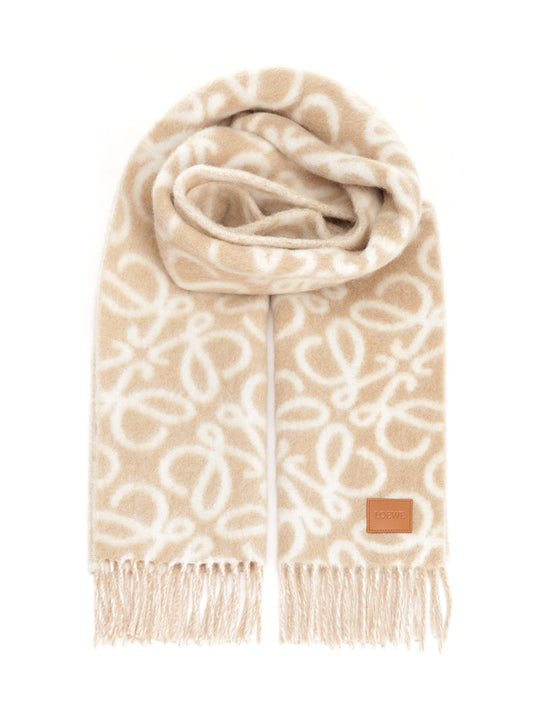 Scarf Scarves And Foulards Beige