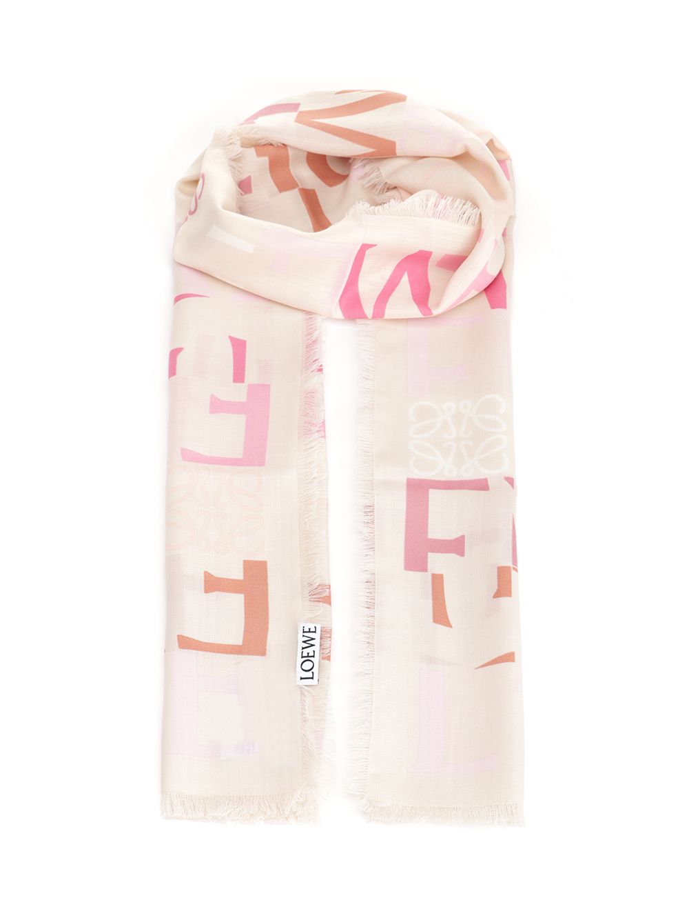 Loewe Scarf Scarves And Foulards - Rose | 2cfbdb58e47a7b7bc4a315f9aede68c03936cc4d