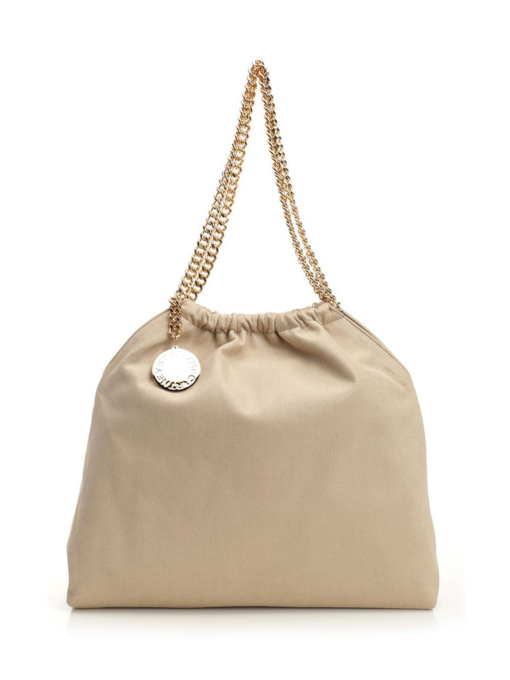 Stella Mccartney Falabella Shoulder Bags - Beige | db49a183073e739d9827e01e4d720a65a9dff1a1