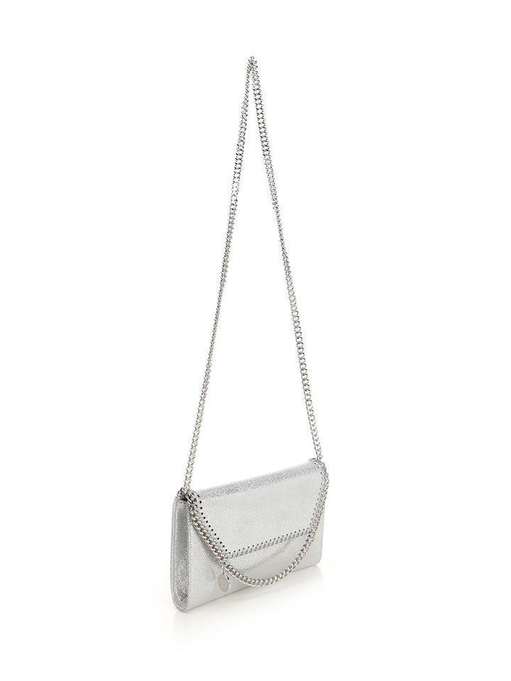 Stella Mccartney Falabella Chain Shoulder Wallet Crossbody Bags - Silver | de59e4405685718680d7d4c1988bbe28a030af60