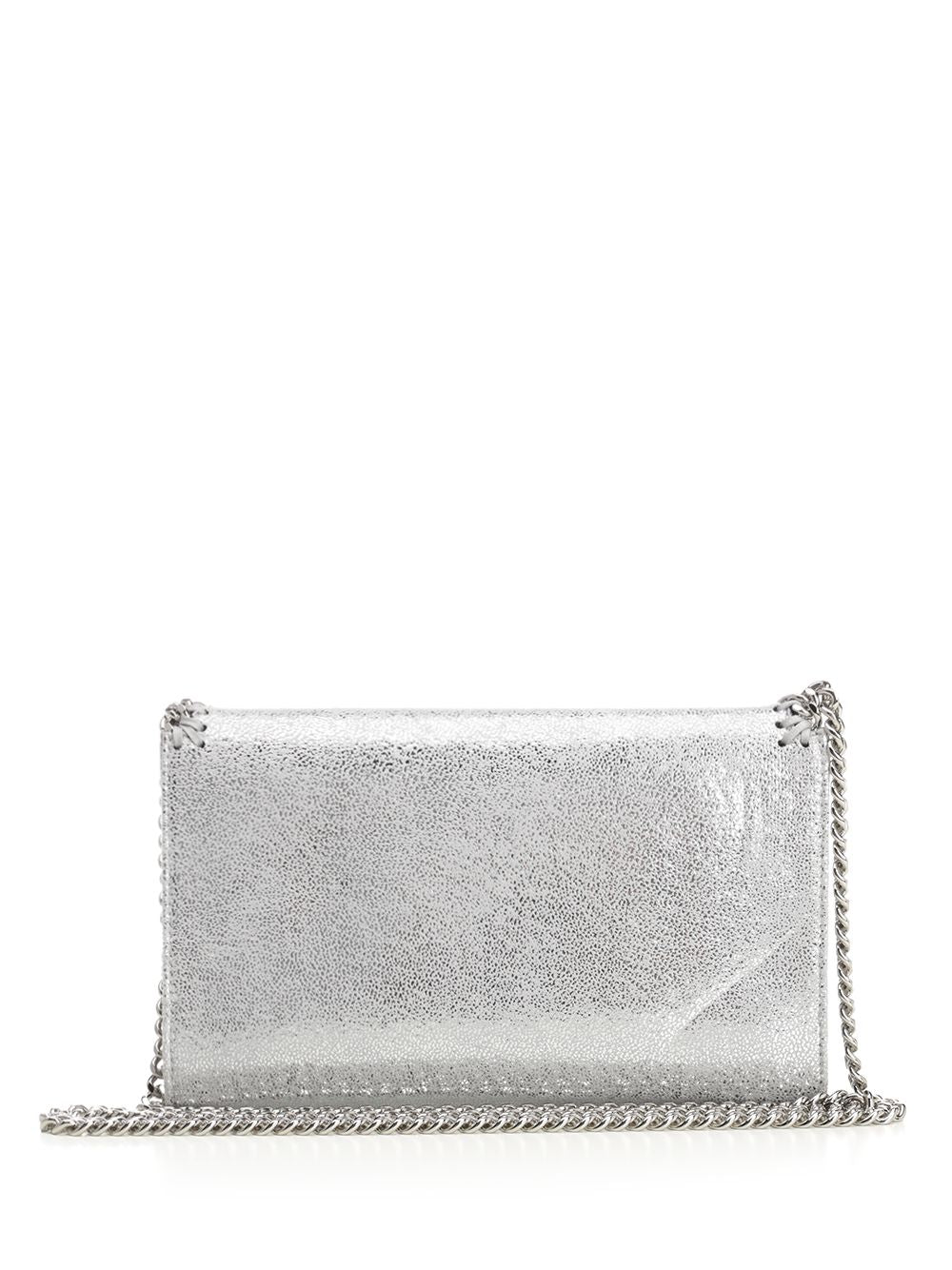Stella Mccartney Falabella Chain Shoulder Wallet Crossbody Bags - Silver | f1f3c0c14ce5a4bfd1e335949421bd35b2288d63