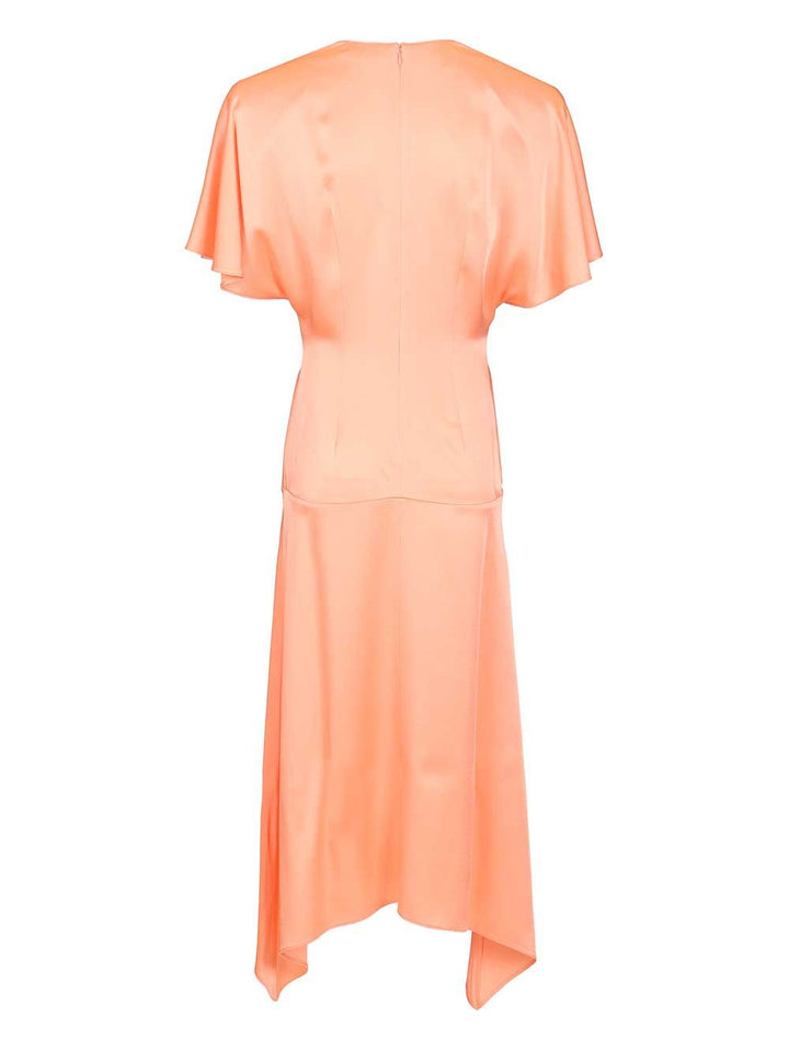 Stella Mccartney Midi Dress Dresses - Rose | 9950bb5b580a2230f41ba7bf7c6836cf775beb80