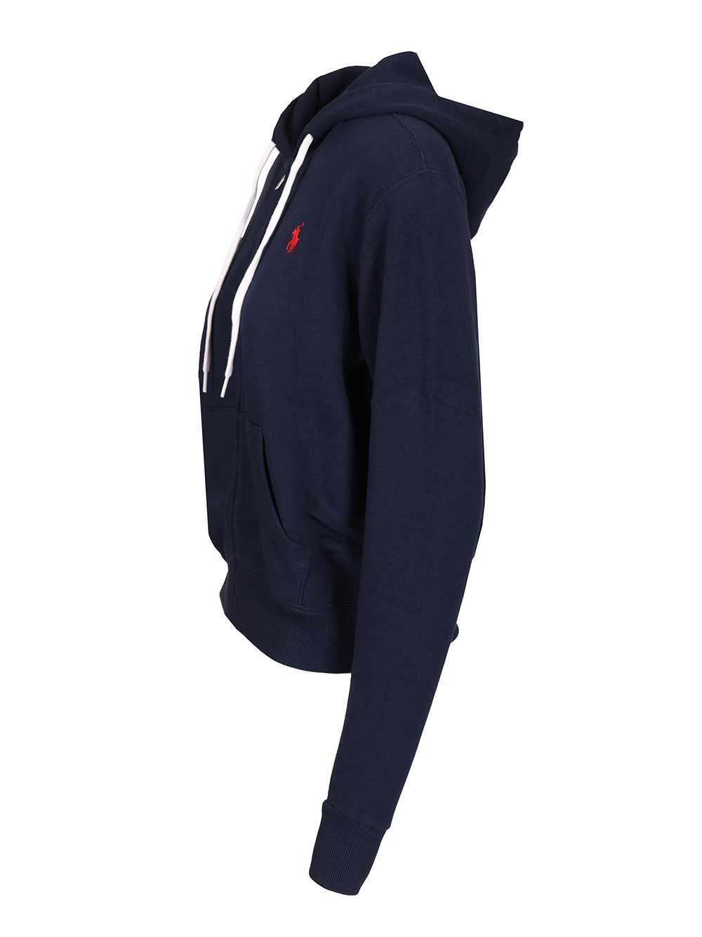 Polo Ralph Lauren Zip-Up Hoodie Sweatshirts - Blue | 493b922155d2a778661fde140921abca40c46f1d