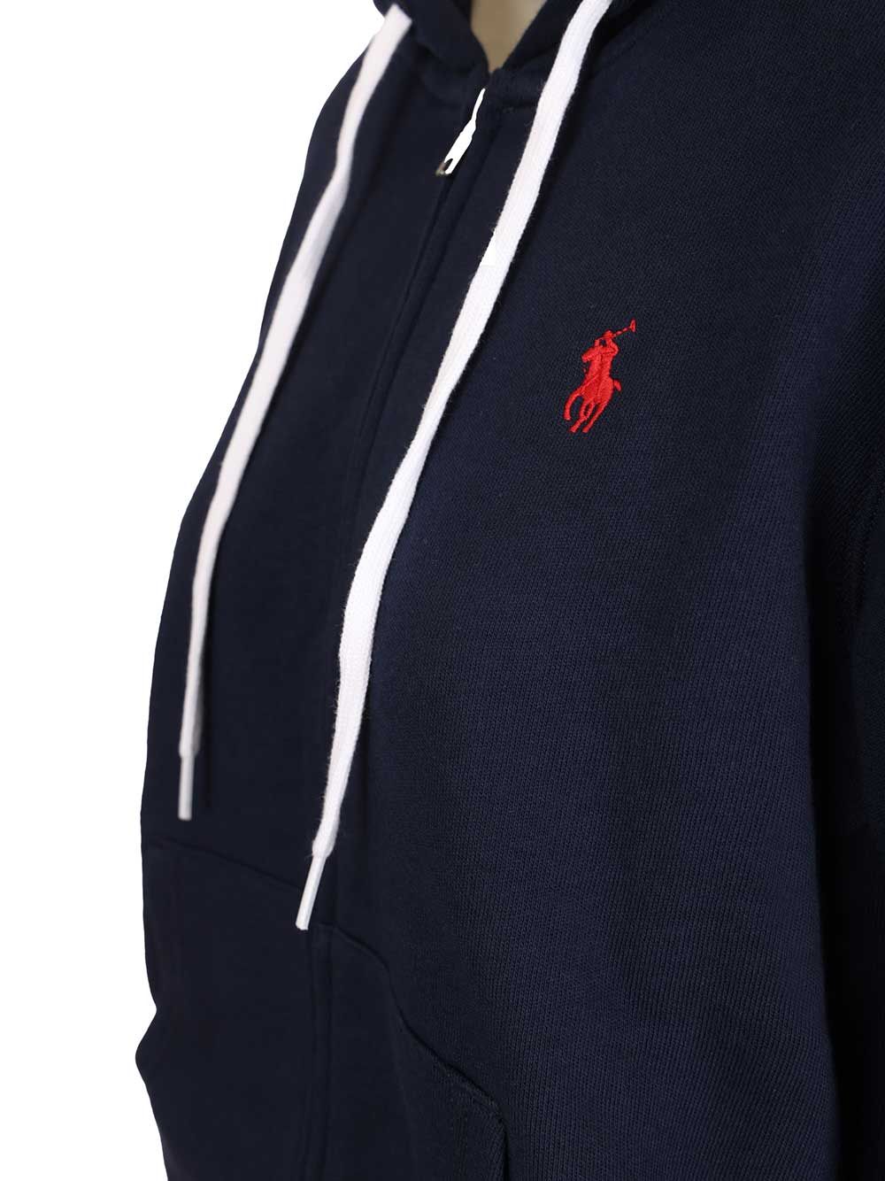Polo Ralph Lauren Zip-Up Hoodie Sweatshirts - Blue | 81c05c22b76ce143fd452940bd77a9a2bfab15f9