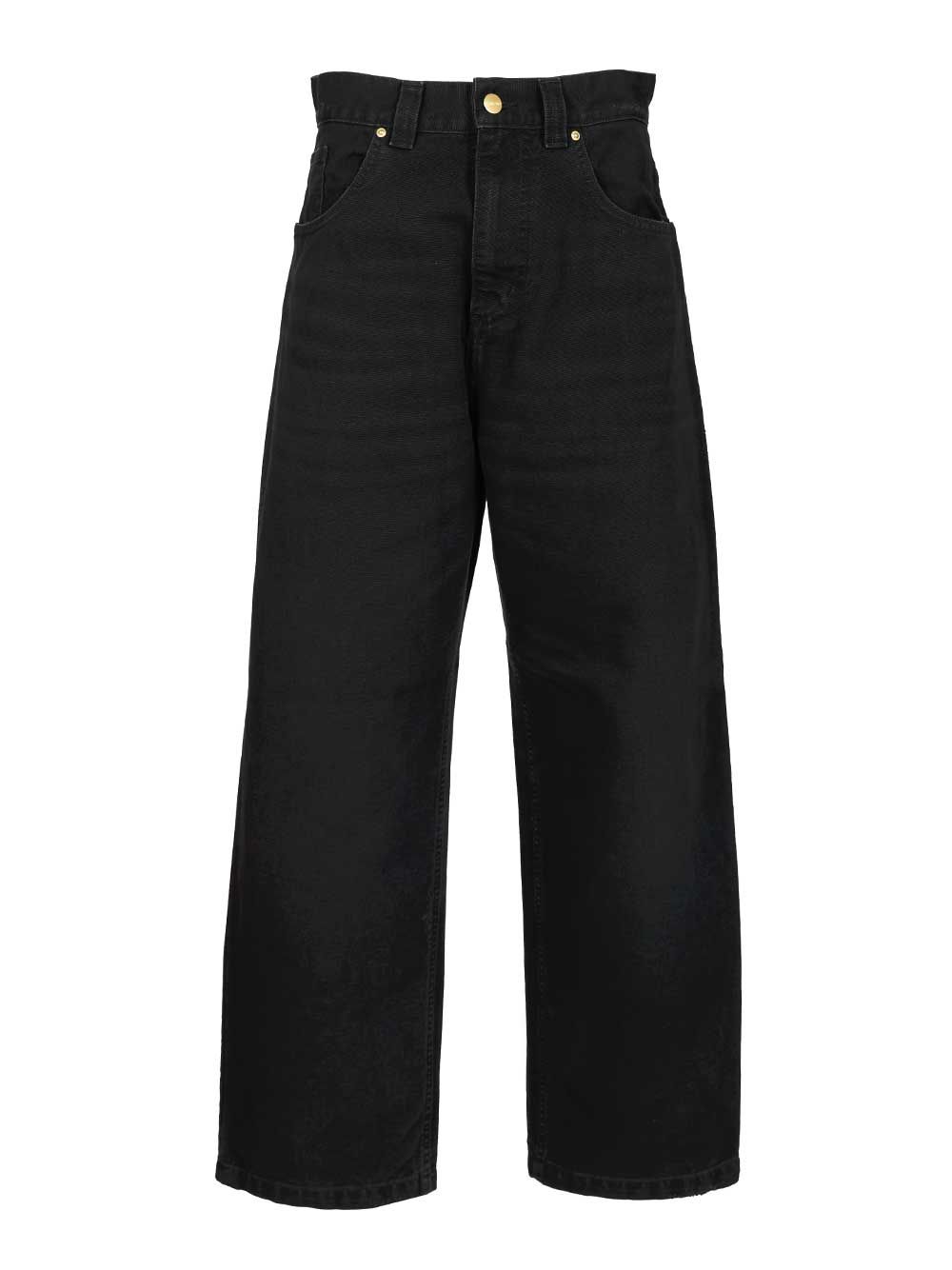 Carhartt Wip Brandon Trousers - Black | da100555195f8f15c4ac267e254faec3a2353610