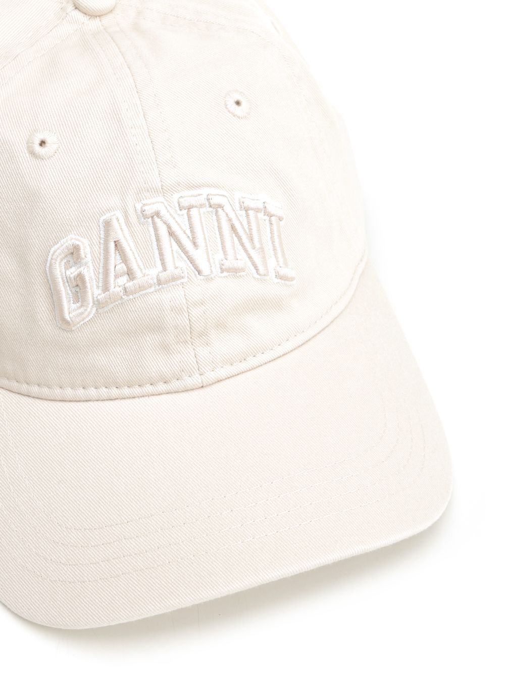 Ganni Cotton Hat Hats - White | afb329b3dc8654f3c31a87a766392f2670d8dc52