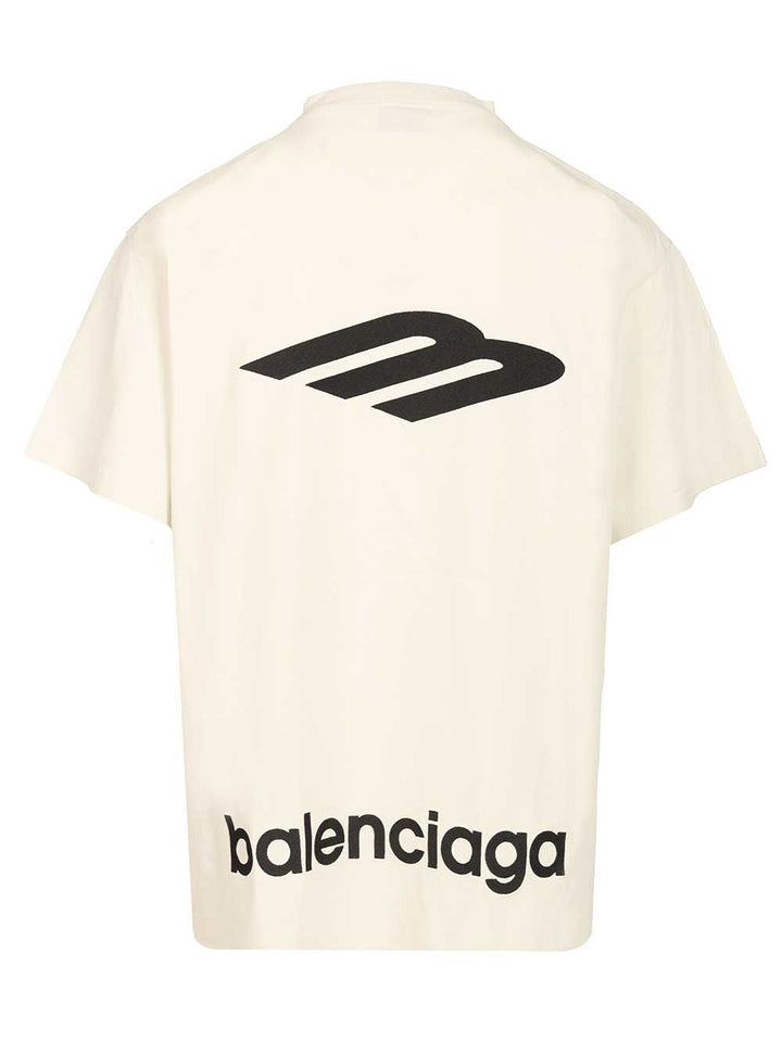 Balenciaga Oversized T-Shirt - White | cb35cd9b55e1ca0591f8a0e2a99fe1ba3ba4656f