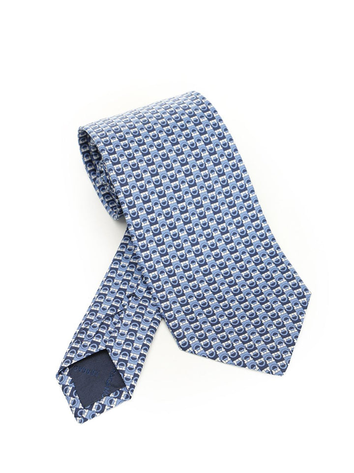 Ferragamo Silk Tie Scarves And Foulards - Light blue | b383227d6123c6719404e4a5a989716abc6c5af7