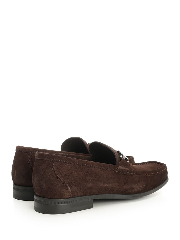 Ferragamo Gancini Loafers - Brown | 9c9193ff69a881c9cc52a07c0d9923dffa8a0c30