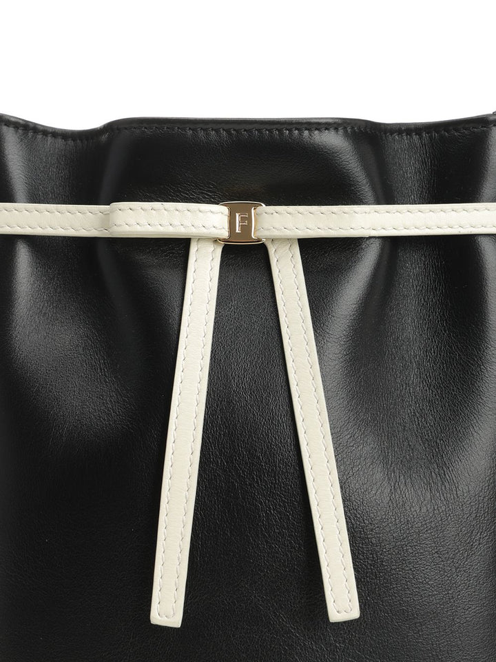 Ferragamo Bucket Bag Handbags - Black | f8f3d65b72c83979a1b9f700f60762a8786ce91a