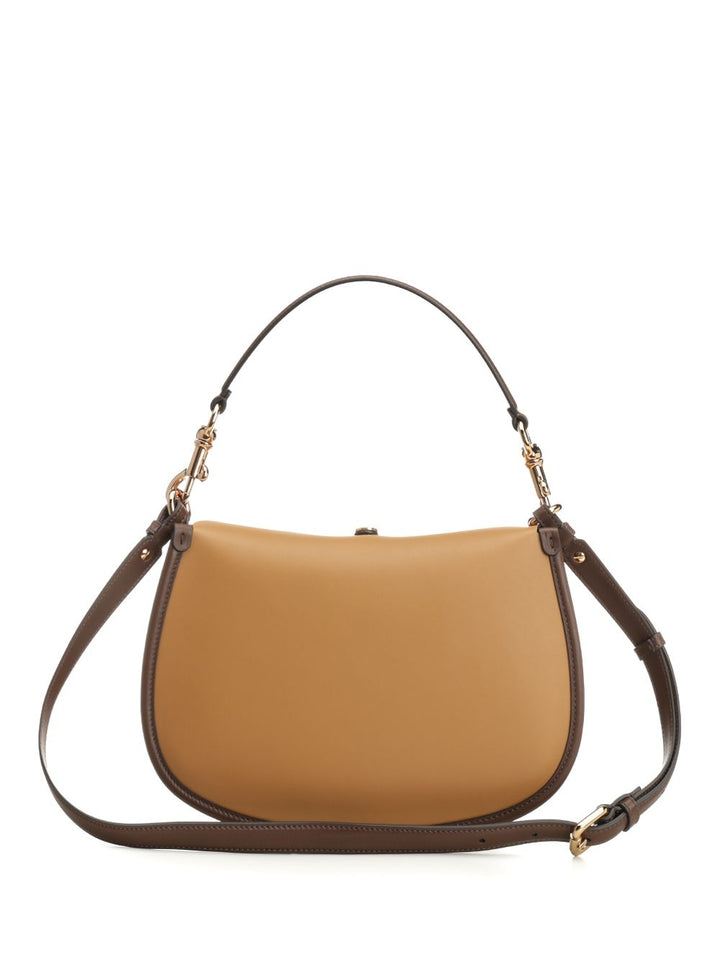 Etro Medium Pony Bag In Leather Shoulder Bags - Beige | 7c7b2235715666b6cba17049fc9cecf987a43454