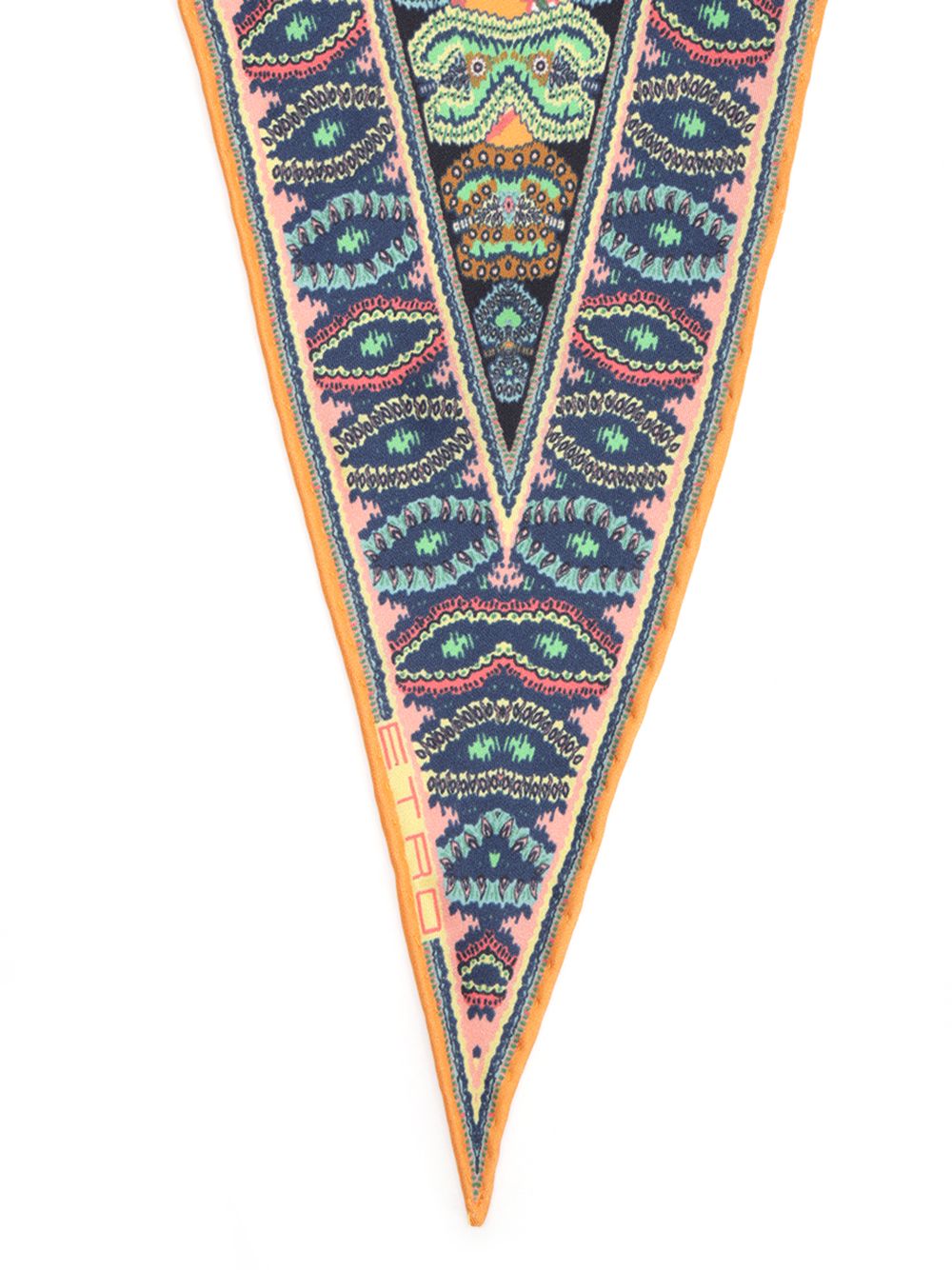 Etro Diamond-Shaped Silk Scarf Scarves And Foulards - Multicolor | 66d08c3d09f708e02a422aec8d11b85676a4e12e