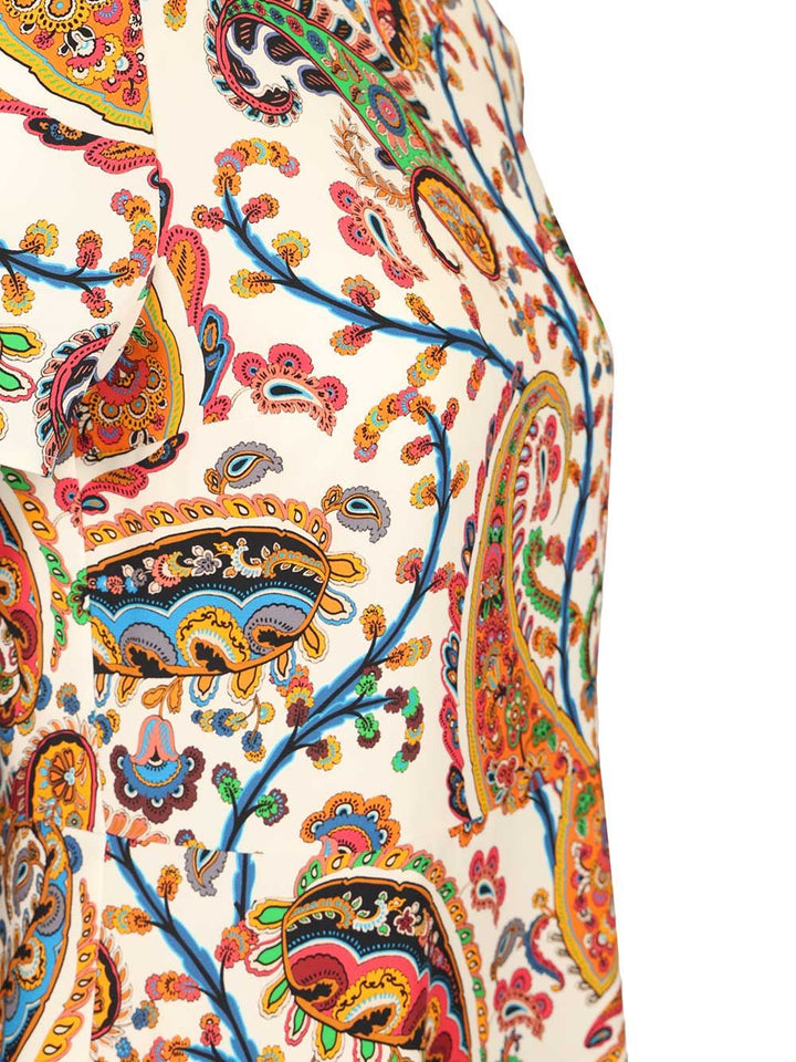 Etro Printed Midi Dress Dresses - Multicolor | 00217911f3b48fed3d88257ebdd028bbbe5aa162