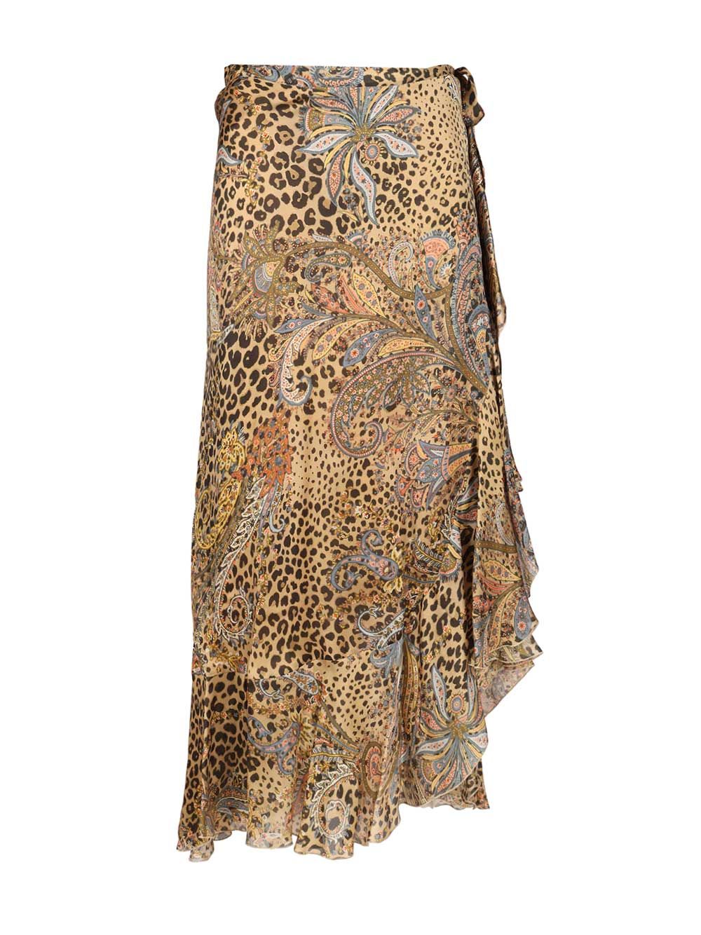 Etro Animalier Skirt Skirts - Animalier | 08a8e146f4a624b1949ff780d31a8496f5153025