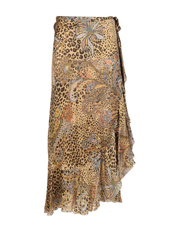 Etro Animalier Skirt Skirts - Animalier | 08a8e146f4a624b1949ff780d31a8496f5153025