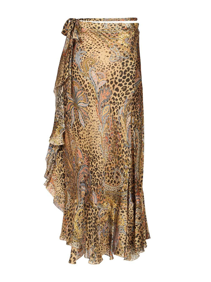 Etro Animalier Skirt Skirts - Animalier | 4cbbbf9e5821fddf01894cdd3ae297df5fbc24a1