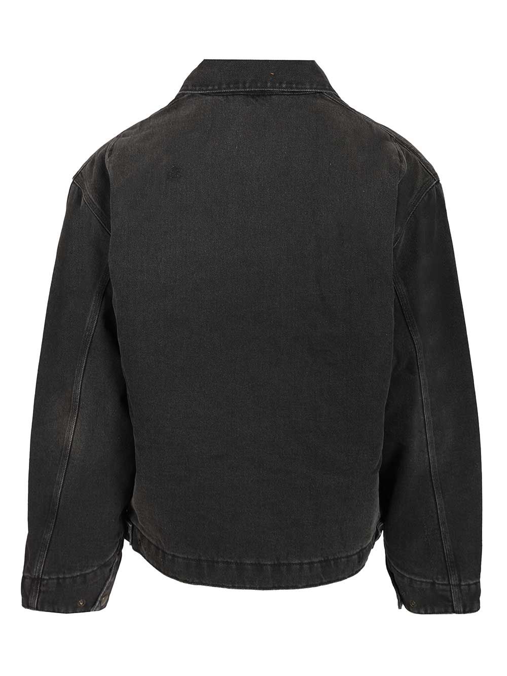 Carhartt Wip Detroit Jacket Cotton Bradento Jackets - Black | 7bc1353224889307356b79518436af12ace6550c