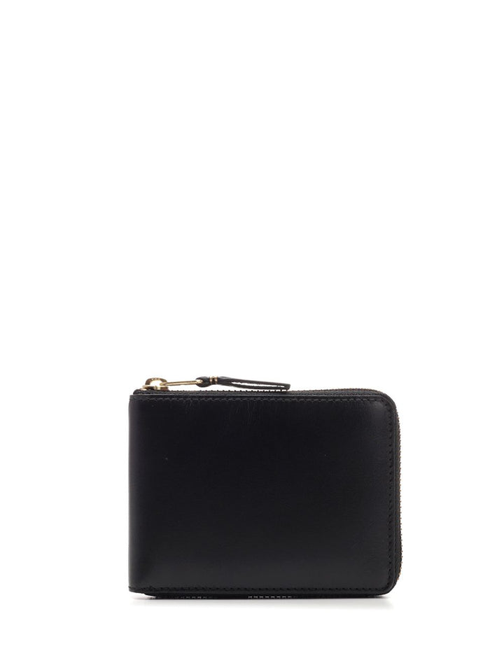 Comme Des Garcons Wallet Compact Zipped Wallet Wallets - Black | 16ee31460eff7fa24f20c52075389b3237870c5a