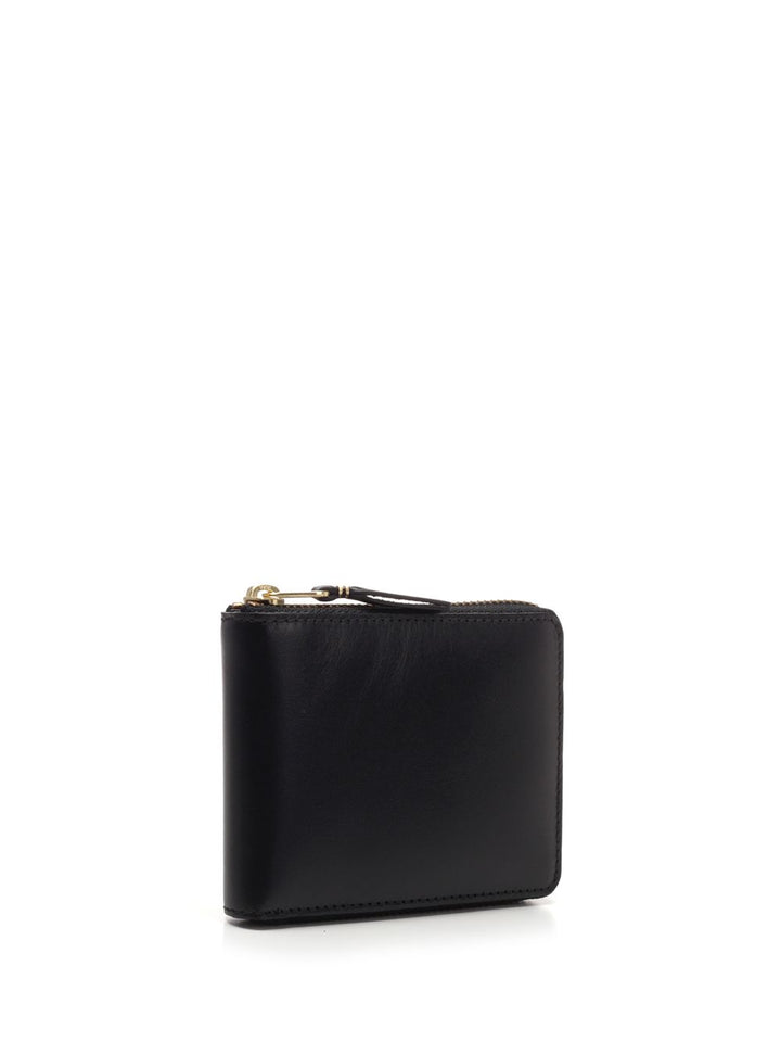 Comme Des Garcons Wallet Compact Zipped Wallet Wallets - Black | 6f99672555752c0bd549747259a2b2e02f81c35e