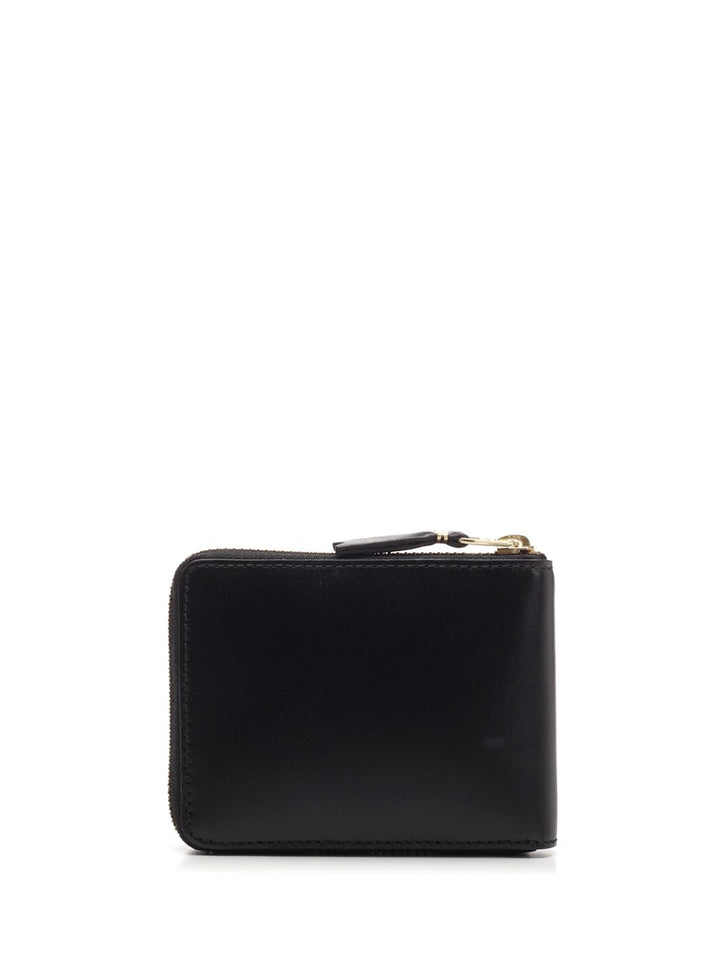 Comme Des Garcons Wallet Compact Zipped Wallet Wallets - Black | 9ad7ae206fbdb08b01b3ee7dc1dc966678a4c6be