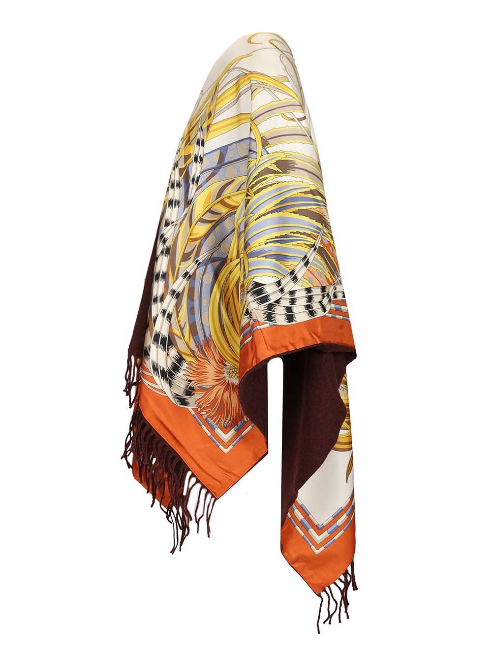 Ferragamo Cape Roost Scarves And Foulards - Brown | 25f64cd3faeaa1745a39561de0f0cf1648f07aca