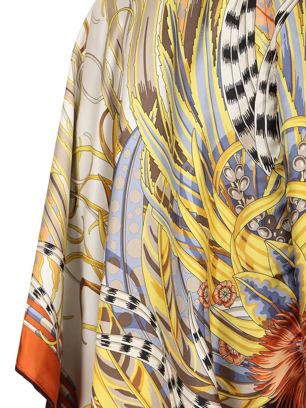 Ferragamo Cape Roost Scarves And Foulards - Brown | fbe93bdfb48e1ae73c58ebf60a41df14f1105ca6