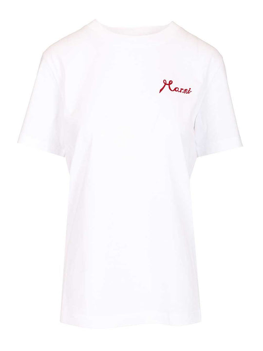 White Cotton T-Shirt White