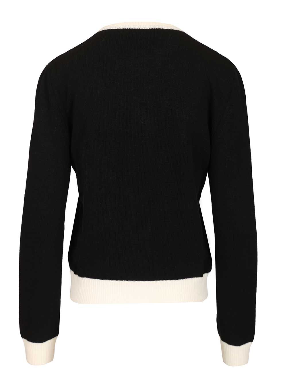 Marni Crew Neck Cardigan Knitwear - Black | 79e456a5af69389432c03fe1802c4d15a0434872