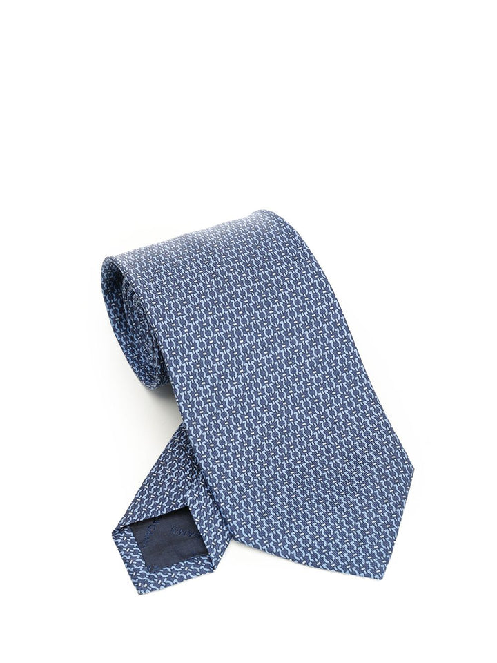 Ferragamo Silk Tie Scarves And Foulards - Blue | e0d377c2e4c4917236bb029b91e12eb837996f9b