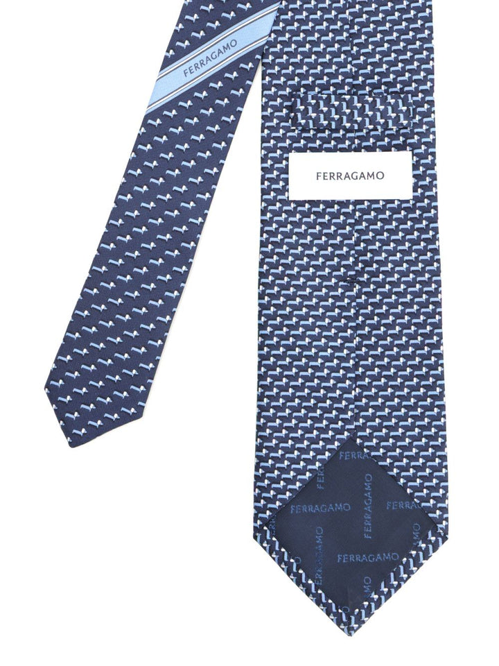 Ferragamo Silk Ties Scarves And Foulards - Blue | 00a3644e8013881d370d72440900cef93b6f6142
