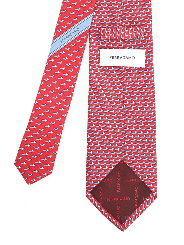 Ferragamo 5-Bubu F.Rosso/Azzurro Scarves And Foulards - Multicolor | 566329ffbf50678b777a4343899f7c2b63e71756