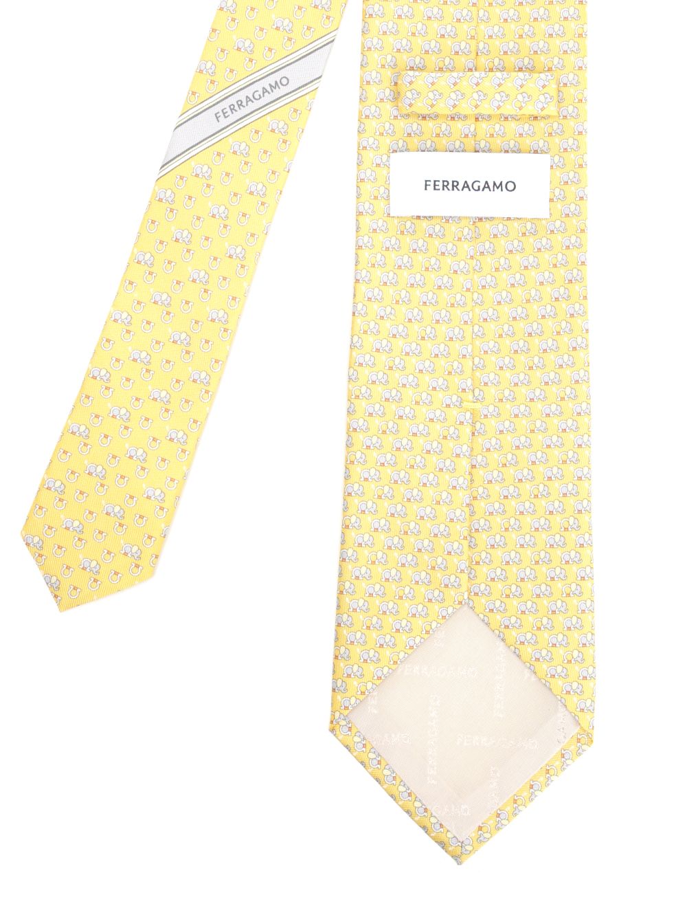 Ferragamo Orazio F.Giallo Scarves And Foulards - Yellow | 2b8d9801b680e49d58eceae54b182011363b4dce
